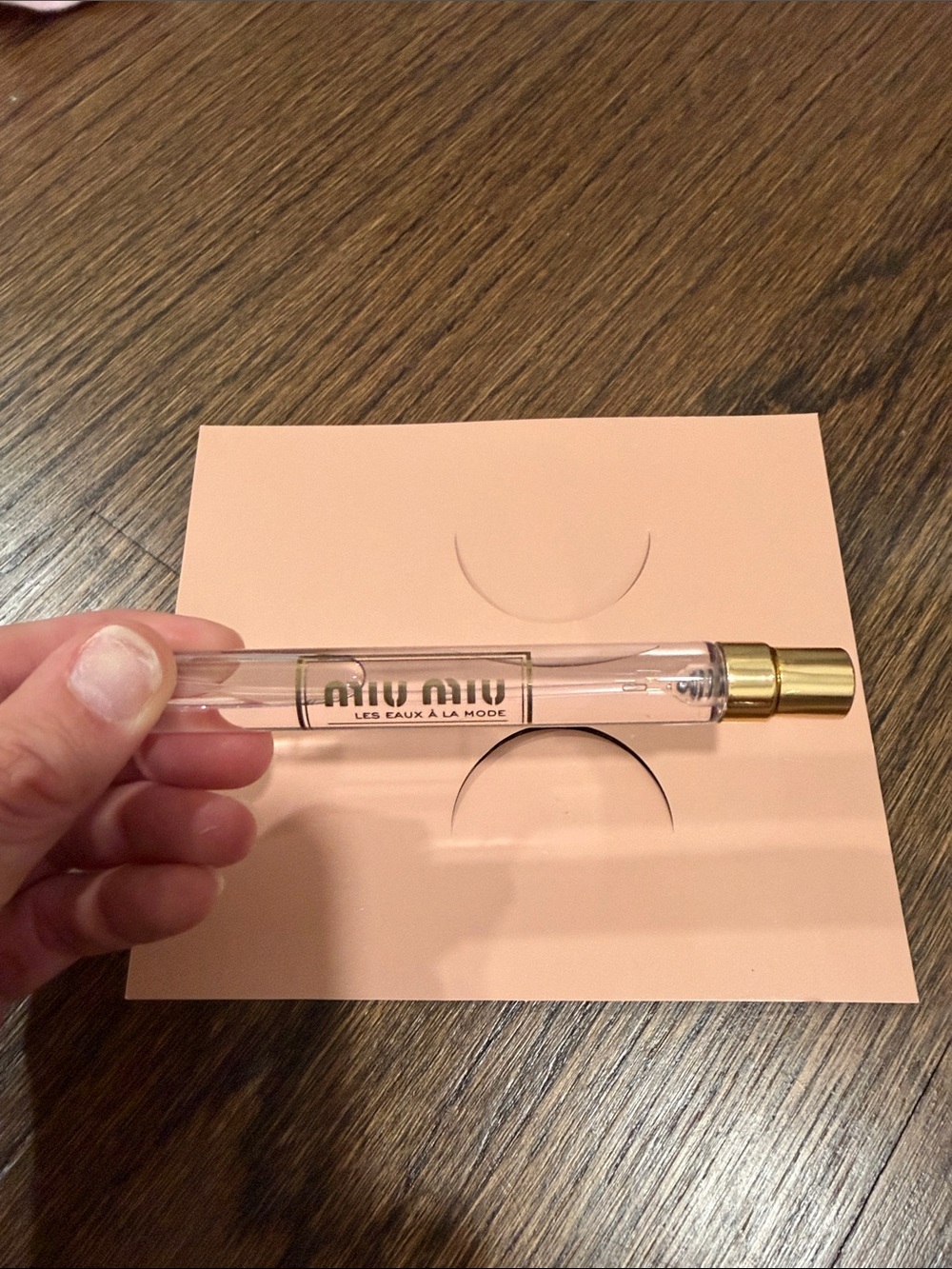 Miu Miu Clear Glass spray - Daring Darling